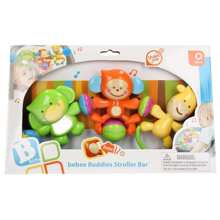 B KIDS BEBEE BUDDIES STROLLER BAR