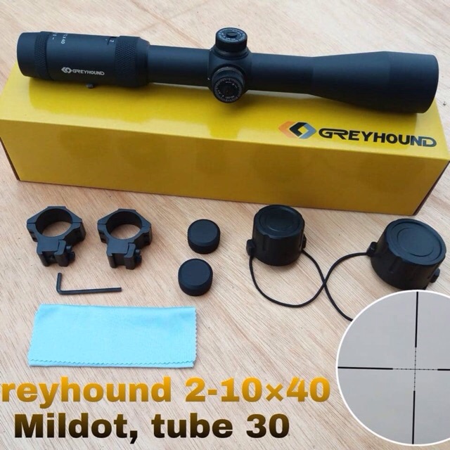 Teleskop Greyhound 2-10x40 Tube 30