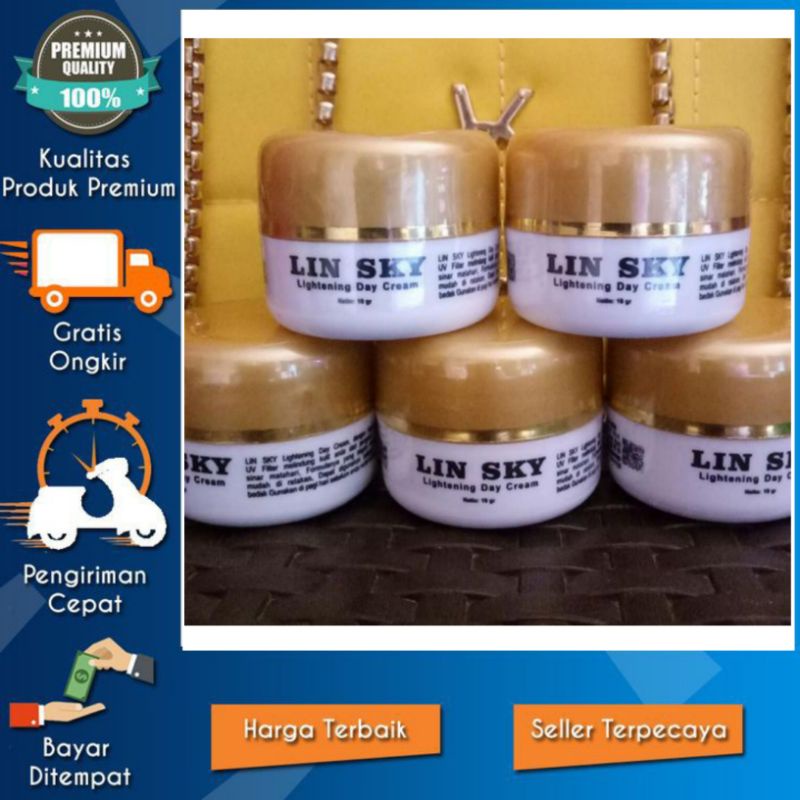 LINSKY GLOWING BPOM GOLD ORIGINAL BERSEGEL - EXP