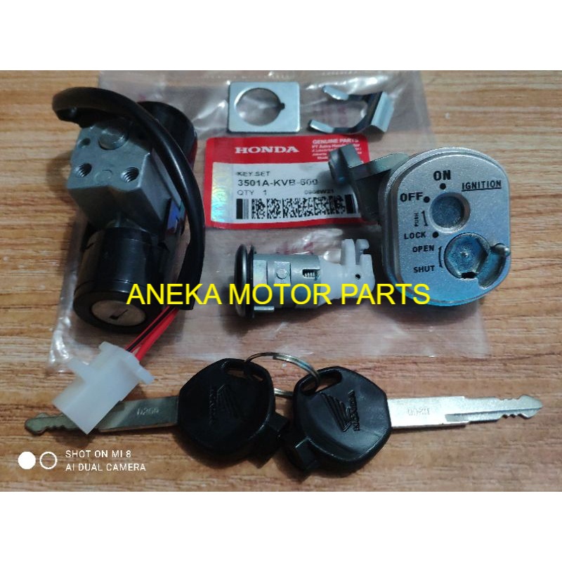 KUNCI KONTAK ASSY VARIO KVB VARIO TECHNO KARBU KUNCI KONTAK SET ANEKA MOTOR