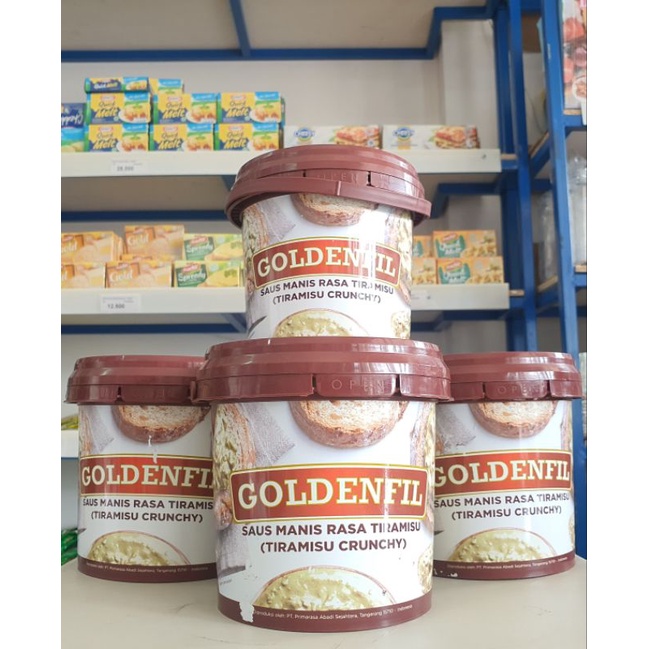 

Goldenfil Tiramisu Crunchy 1Kg / Selai / Filling Tiramisu Crunchy