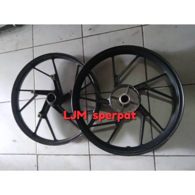 Pelek depan belakang Suzuki Satria Fu old satria fu feslif