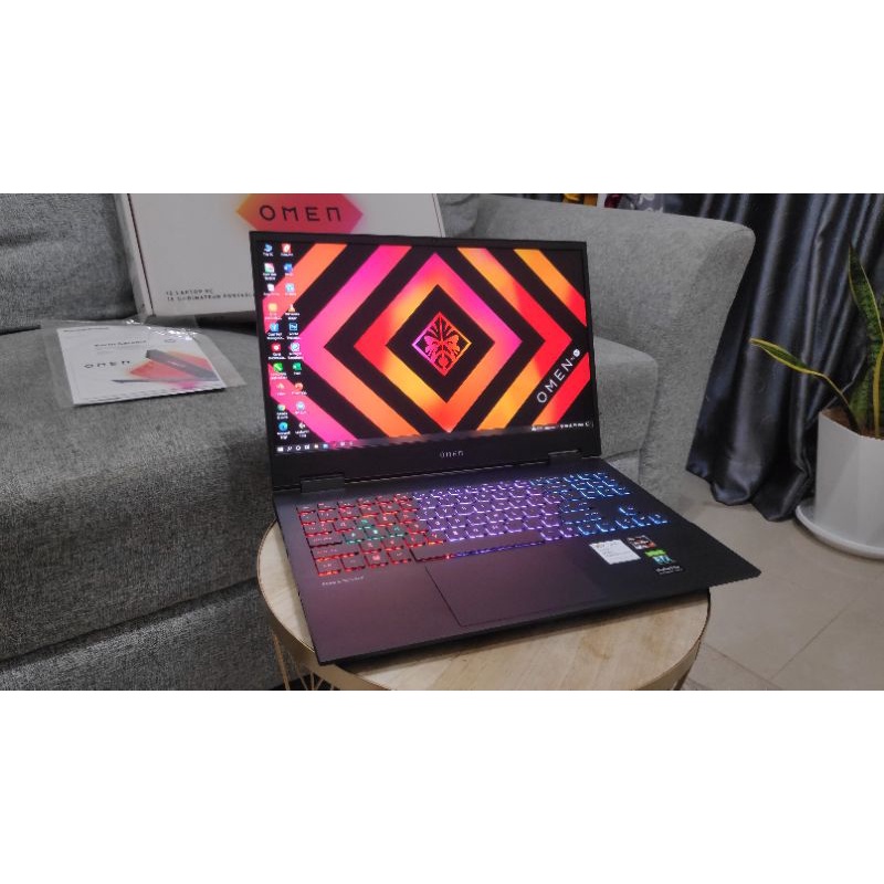 HP OMEN 15 EN0013AX RTX 2060 RYZEN 7 4800H 16GB 512GB 144HZ