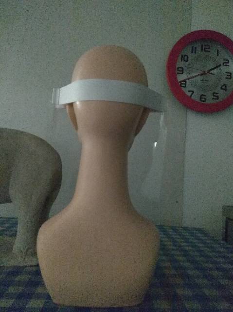 Face shield pelindung wajah transparan APD masker covid corona