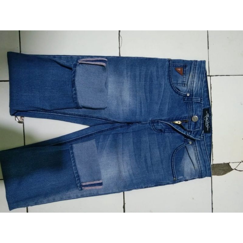 celana jeans denim pria Salvadge big size XXL-XXXL