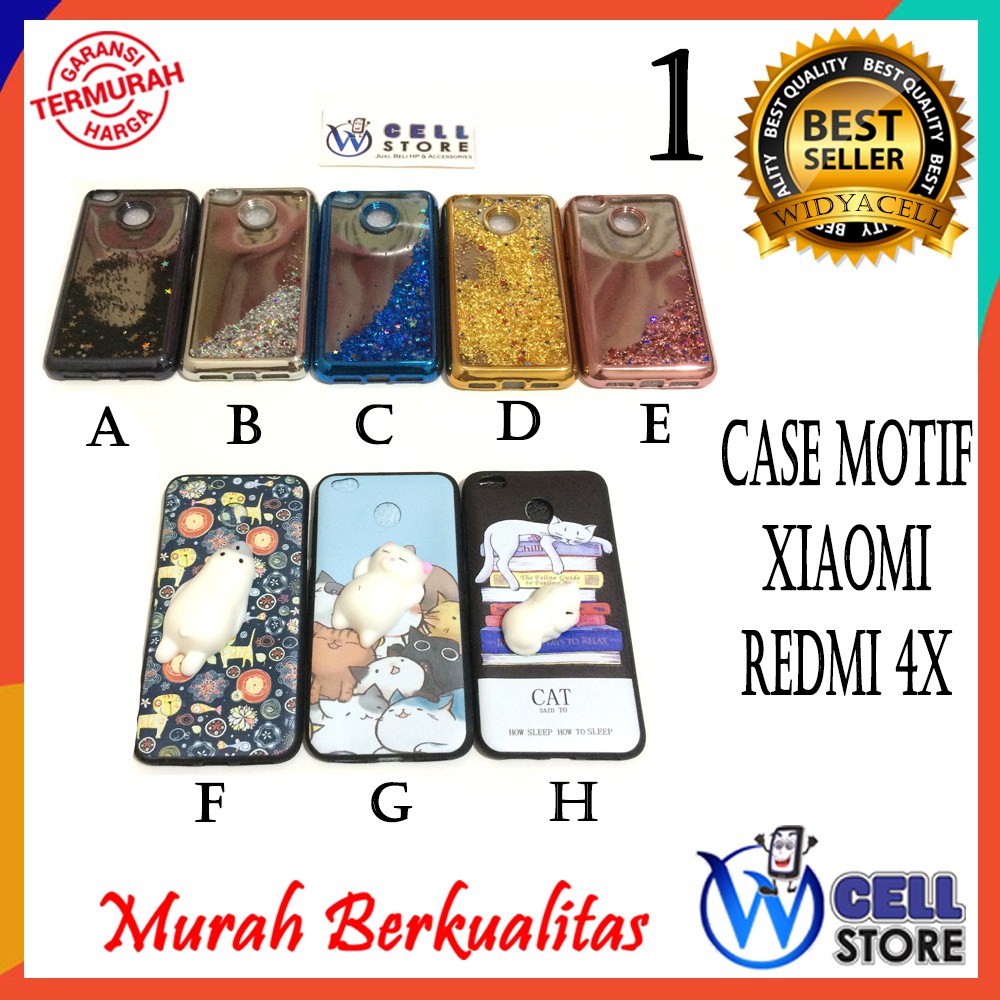 [WCELL] Hard Case / HardCase Motif Xiaomi Redmi 4X