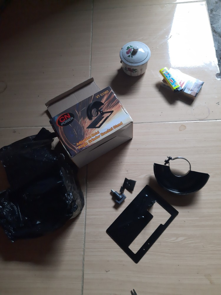 Mg Bull Tapak Gerinda Stand Holder Base Gurinda Potong Dudukan Grinder