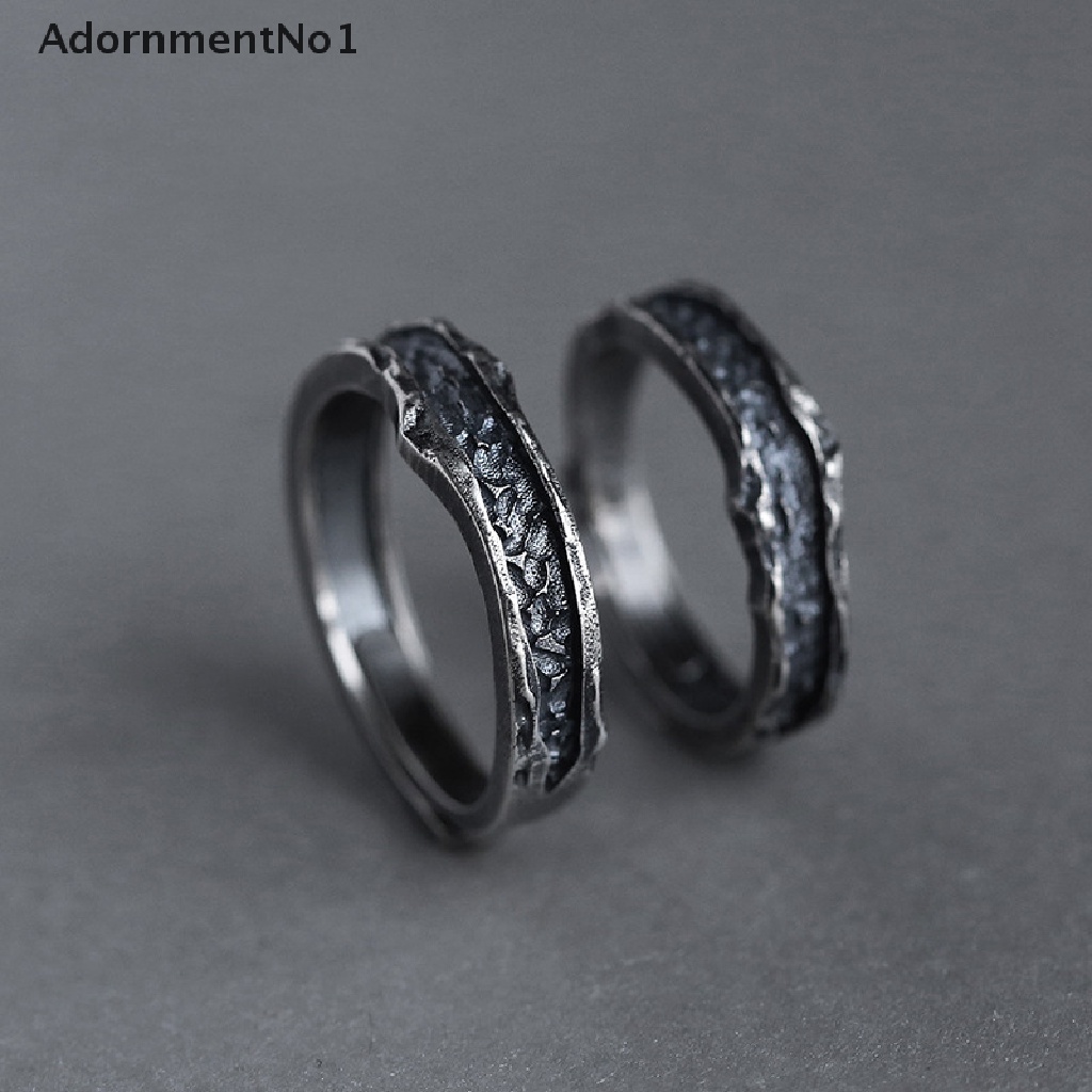 (AdornmentNo1) Cincin Handmade Gaya Retro Untuk Pria / Wanita