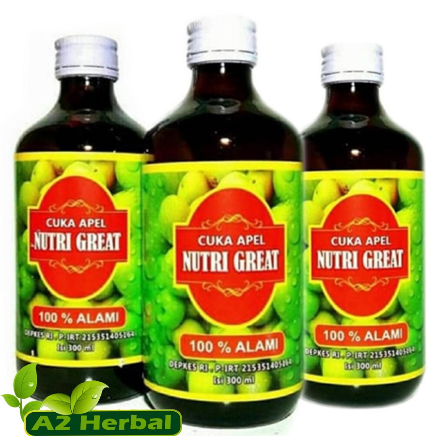 

Cuka Apel Nutri Great 300 ml ORIGINAL