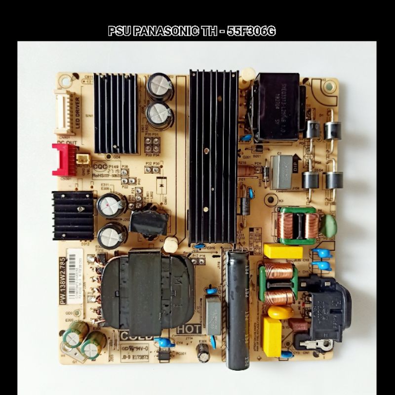 PSU TV LED PANASONIC TH - 55F306 G 55F306G