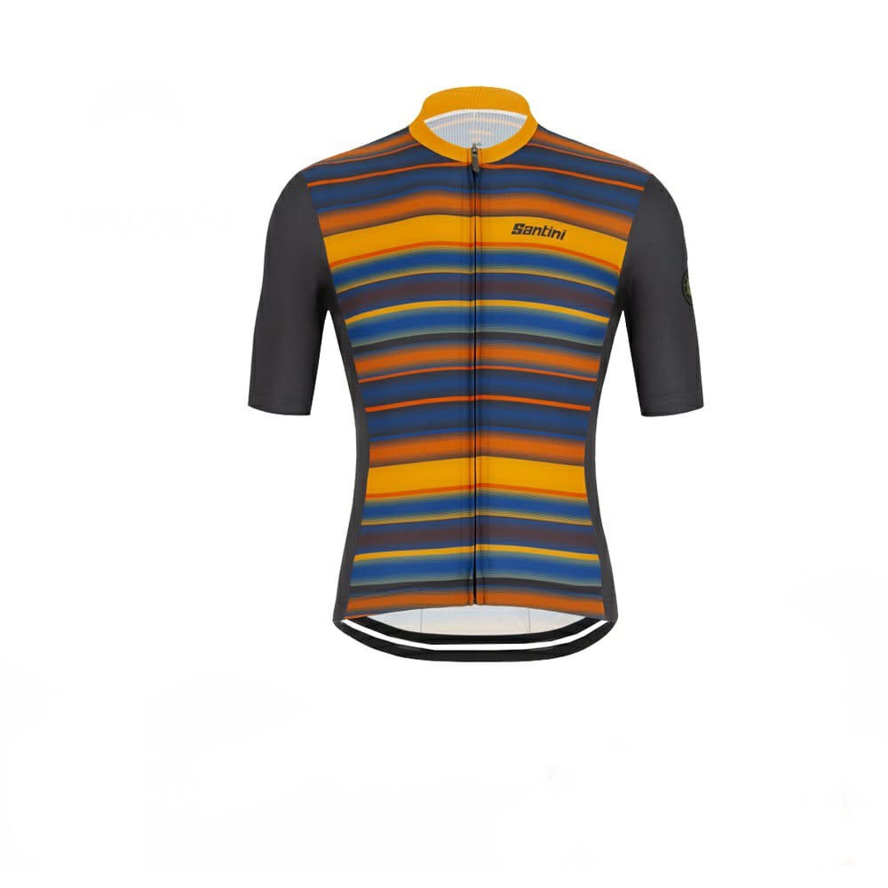 Jersey Sepeda Import SANTINI BT113 XC Cycling Jersey Roadbike