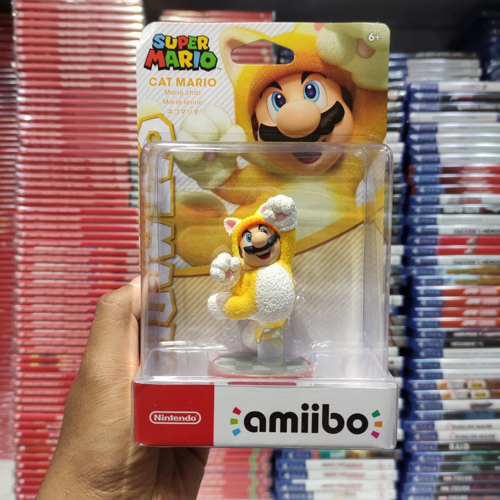 Amiibo Cat Mario Super Mario Series