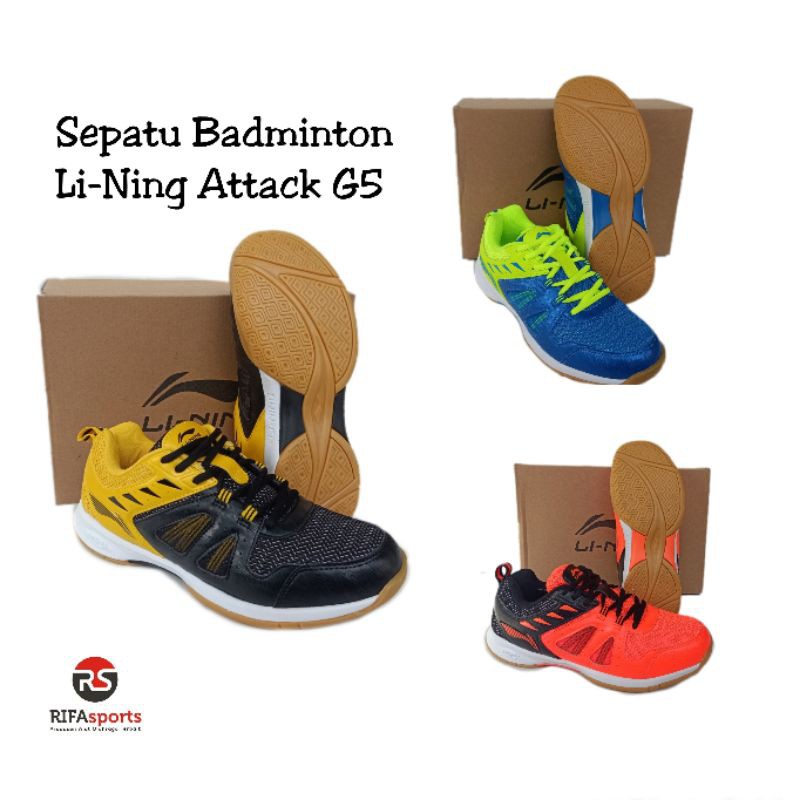 Sepatu Badminton Lining Attack G5