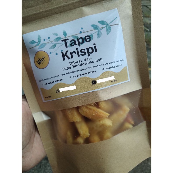 

Tape Krispi - Peuyeum Krispi 100g