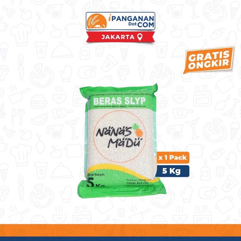

Beras Medium Nanasmadu 5 Kg [Gratis Ongkir] - JKT