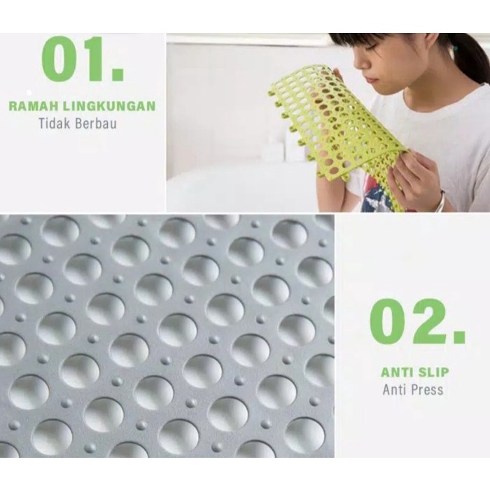 Bathroom Anti Slip Mats 4 PCS