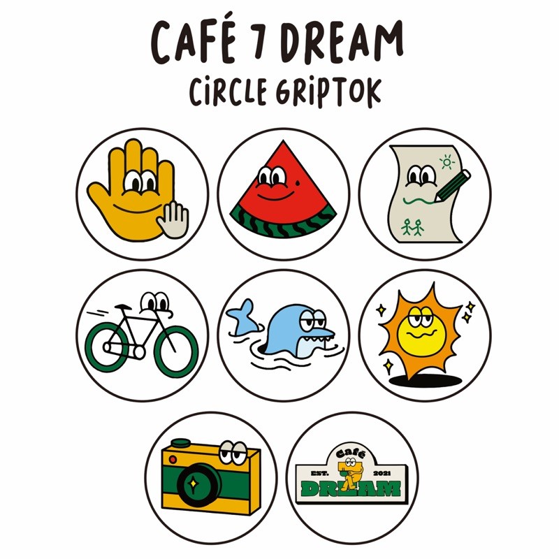 CAFE 7 DREAM GRIPTOK POPSOCKET NCT DREAM