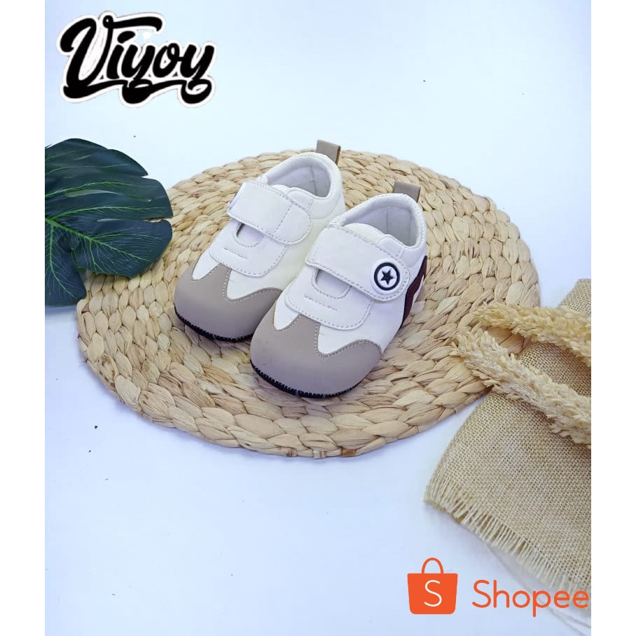 Sepatu baby 1 tahun ke bawah Kekinian murah dan elgan
