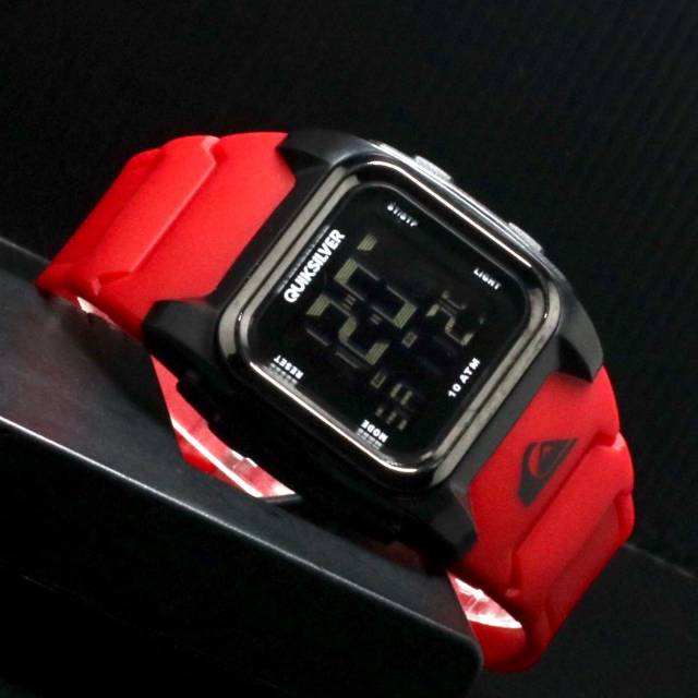 JAM PRIA DIGITAL KOTAK QUIKSILVER (RED)