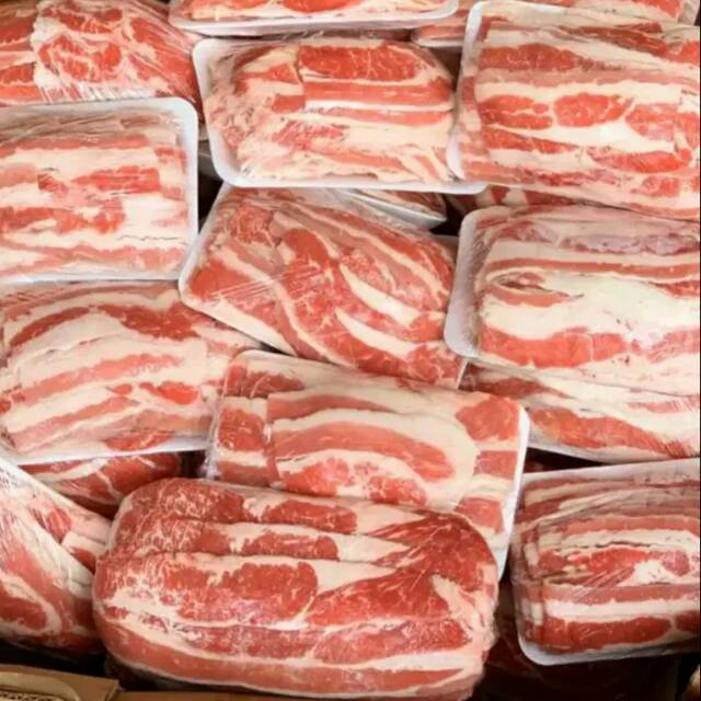 

Sliced beef