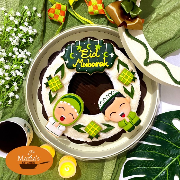 

cookies icing kukis hias cake kue ring lebaran idul fitri eid ramadhan hampers parcel
