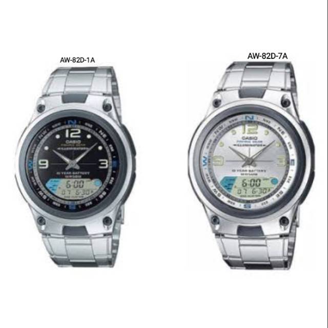 Jam Tangan Pria Casio AW-82D Series Original Casio AW-82D-1A&7A