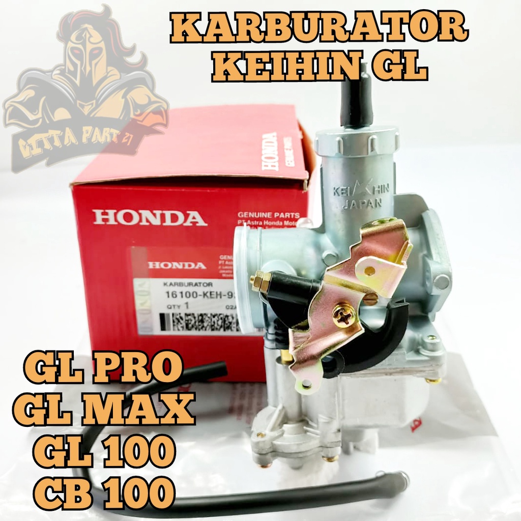 KARBURATOR CARBURATOR HONDA JAPAN NEOTECH KUALITAS ASLI ORIGINAL HONDA PASTI PRESISI TIDAK BANJIR LANGSUNG LANGSAM AWET DAN DIJAMIN MANTAP GL PRO GL MAX GL 100 CB 100