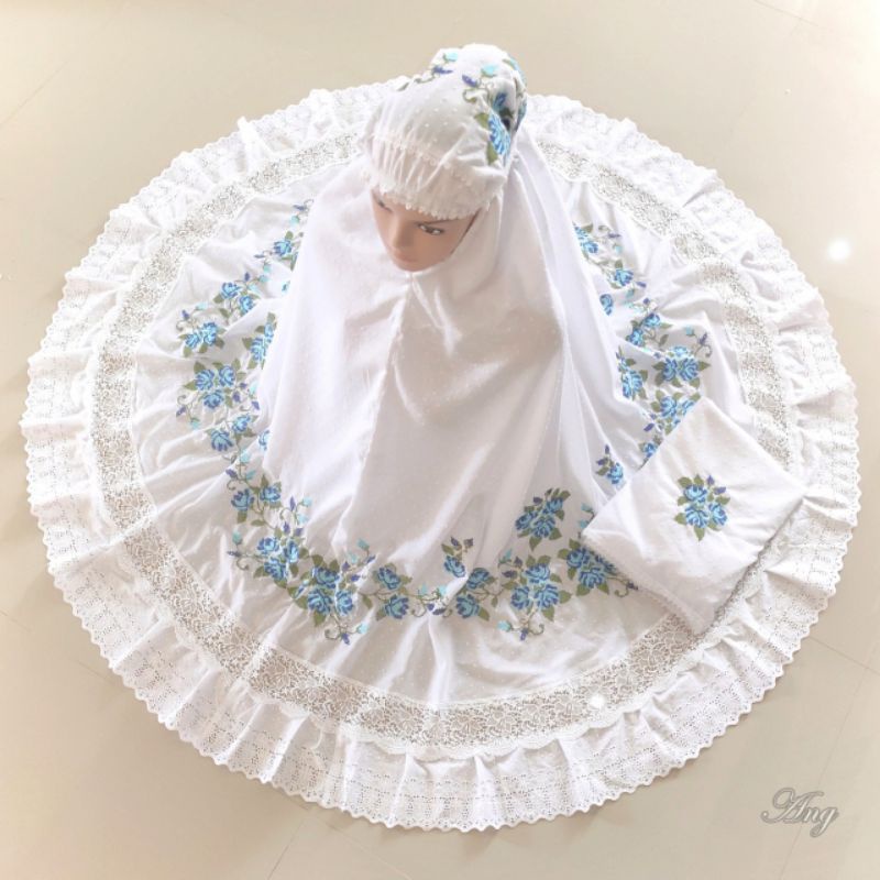 Mukena bordir Rubiah Padang