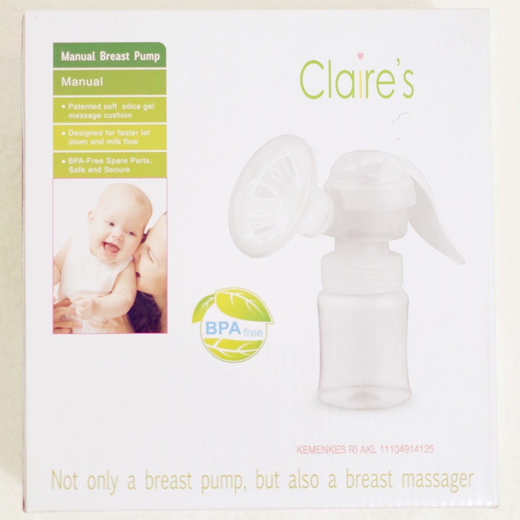 Claire's Breast Pump Manual BP A10