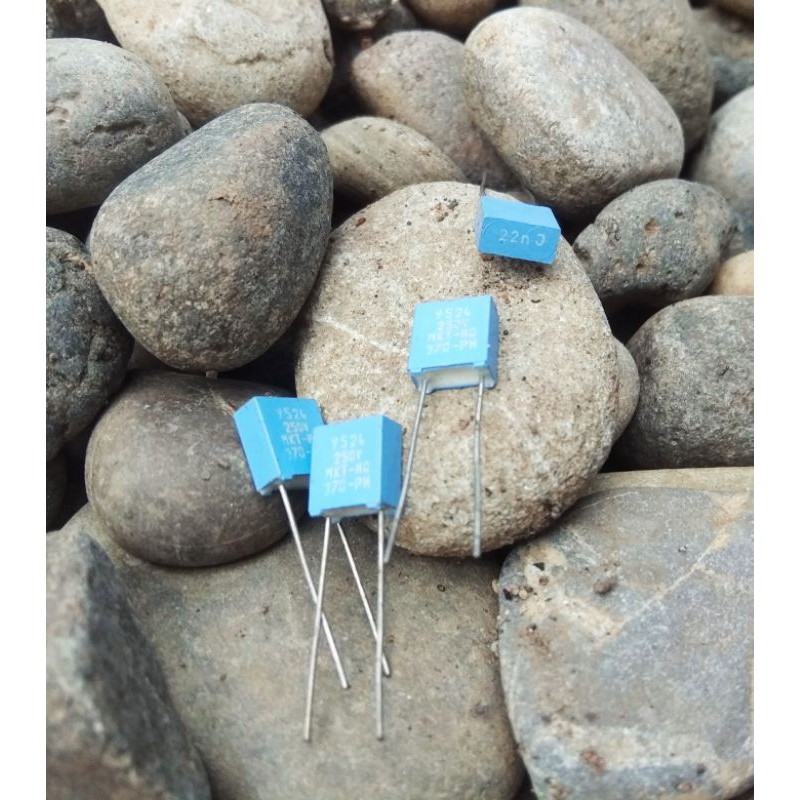 22N 22NF 0.022uF 250V 5% PHILIPS MKT-370 MKT CAPACITOR KAPASITOR