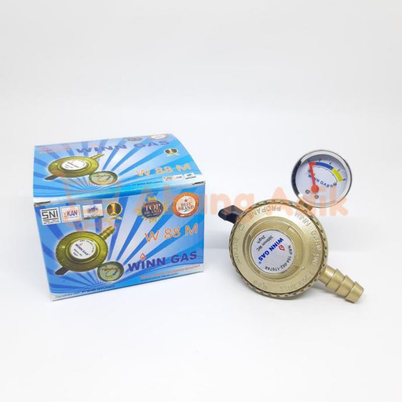 Winn Gas , W 28 , Win Gas , Selang Paket Regulator 1.8 Meter