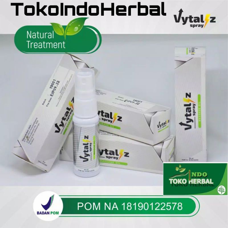 VYTALIZ SPRAY ASLI ORIGINAL HERBAL SEMPROT PRIA .