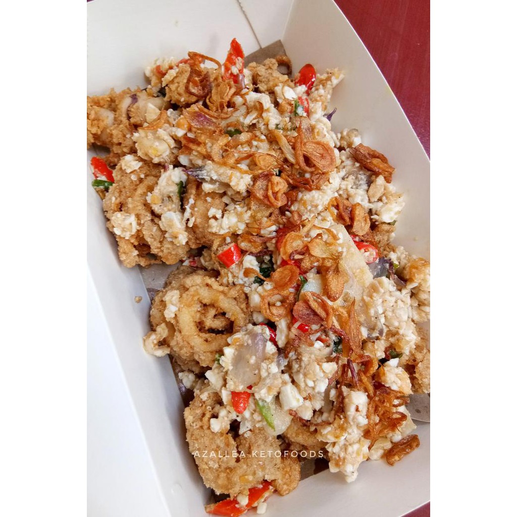 

Terbaru Cumi Goreng Tepung Saus Telur Asin Keto Original