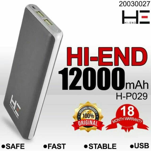 HI-END 12000MAH P-029