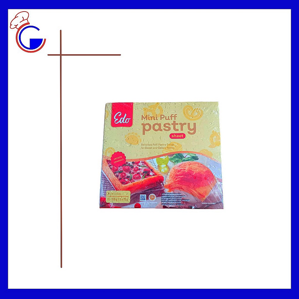 

Edo Mini Puff Pastry Sheet 375Gr