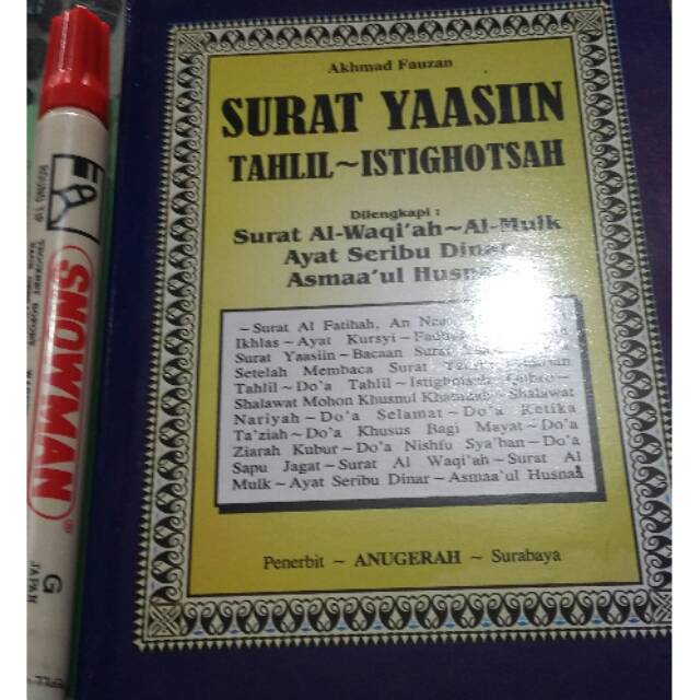 Yasin tahlil istighosah