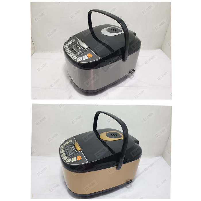 MITO Magic Com Digital R5+ Black Edition New Rice Cooker 8in1 2L