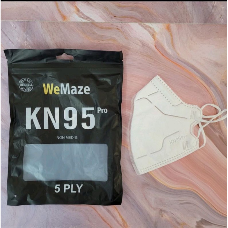 Masker KN95 WE MAZE PRO isi10 warna