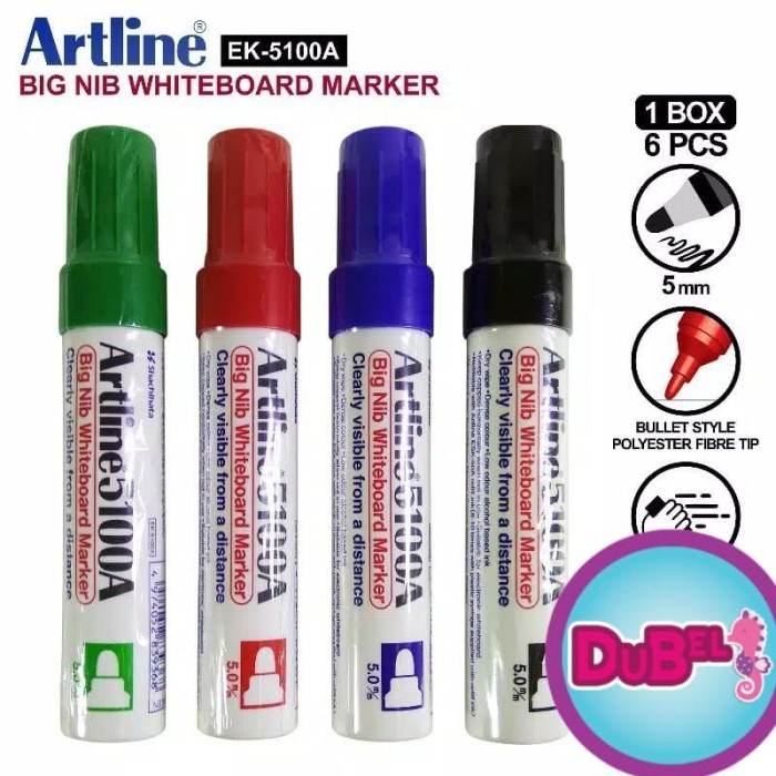 

Berkualitas Spidol Besar / Jumbo Artline Ek-5100A Whiteboard Promo