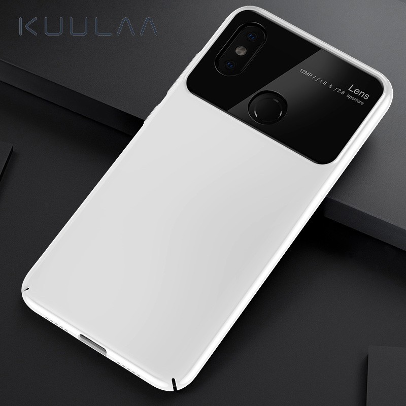 

KUULAA For HUAWEI Mate 20 Case Luxury Silicone Glass Phone Case Slim Shockproof Back Soft Cover Case