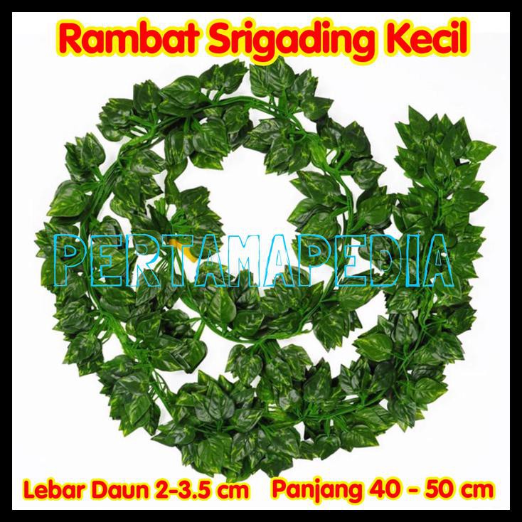 Daun Rambat Plastik/Daun Rambat Artificial/Daun Rambat Hiasan / Aquaria / Hiasan Daun Rambat Gantung