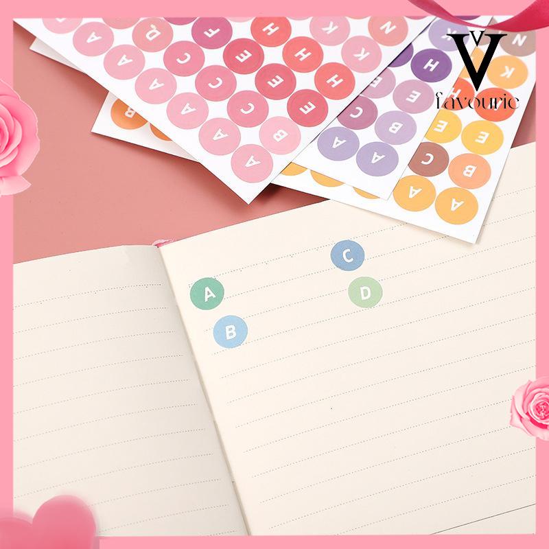 [COD]Stiker Deco Alphabet Untuk Number Aesthetic Sticker Sheet Kiss Cut Sticker Huruf-FA