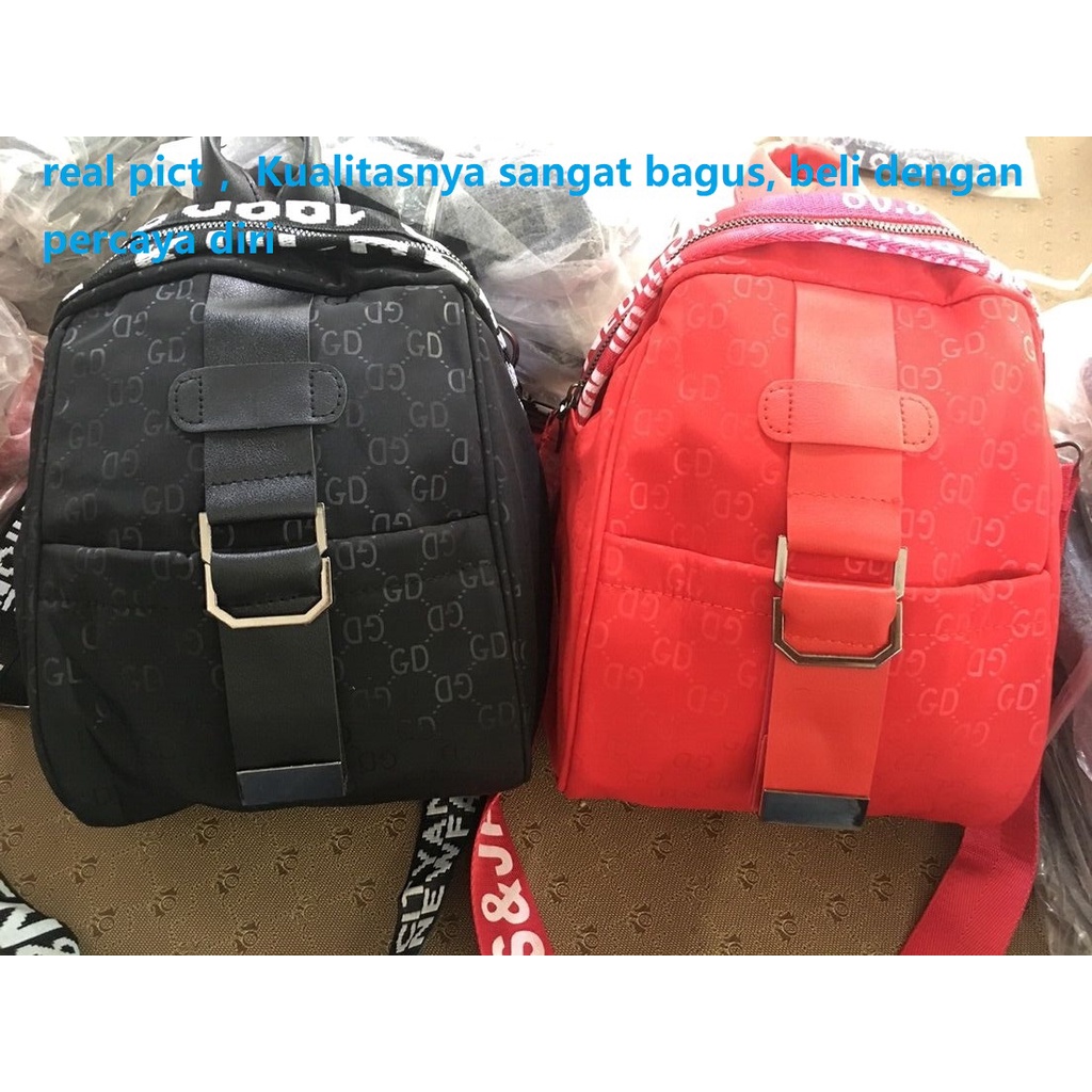 multifunctional handbag Backpack women shoulder bag female bag kecil Ransel wanita import murah 7162