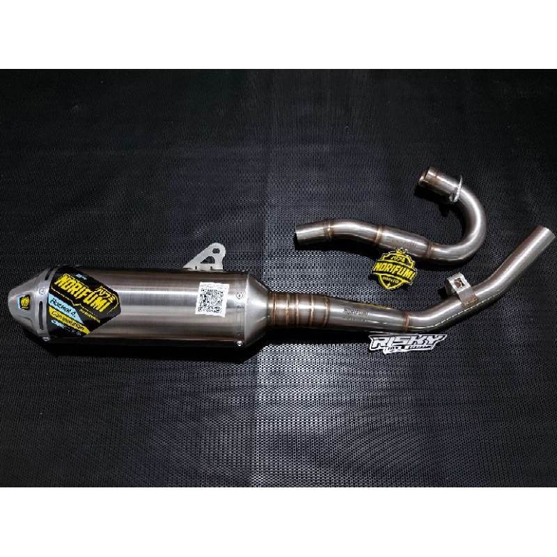 KNALPOT NORIFUMI ROCKET 4 KOMPETISI KLX ORIGINAL