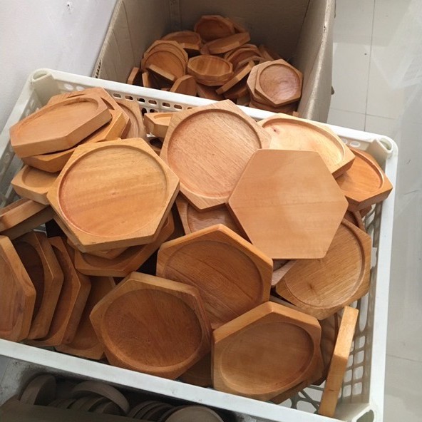 Tatakan Gelas Tatakan Kayu Alas Gelas Coakan MAHONI