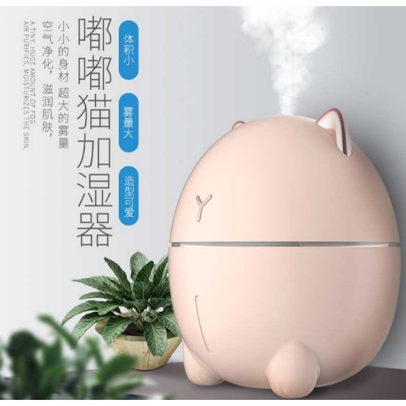 Humidifier Ultrasonic Pengharum Ruangan dengan Lampu malam