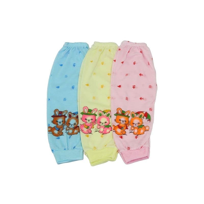 CELANA PANJANG WARNA SABLON ISI 1 LUSIN Bahan Polyster Motif Pola Boneka Warna Mix Random Uk. Newborn, Celana Panjang Bayi / Long Pants / Newborn 0-6 m All [500gr]