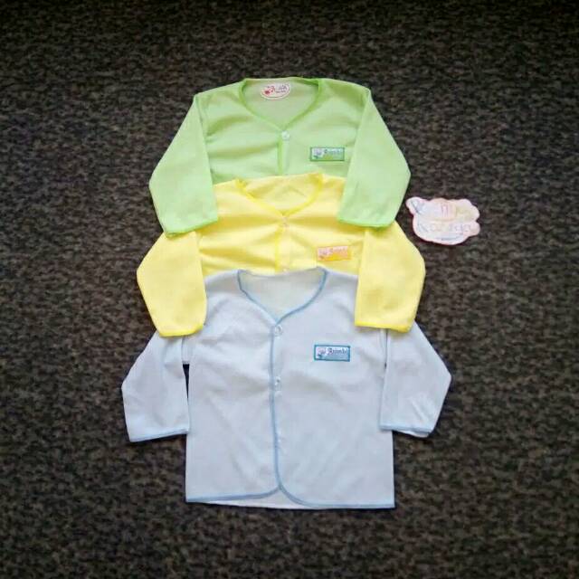 3 Pcs Baju Bayi Lengan Panjang New Born