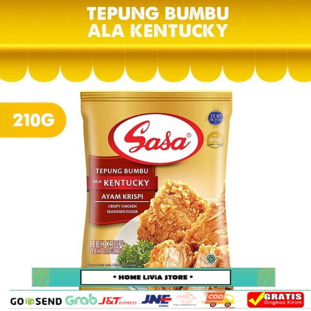 

Sasa Tepung Bumbu Ala Kentucky 210 gr x 2 pcs