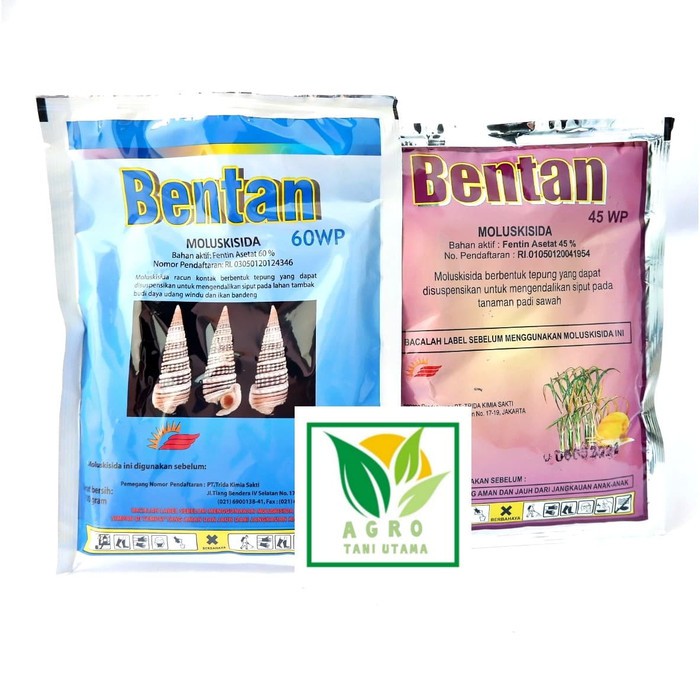 bentan 45 wp/ pembasmi siput/ keong